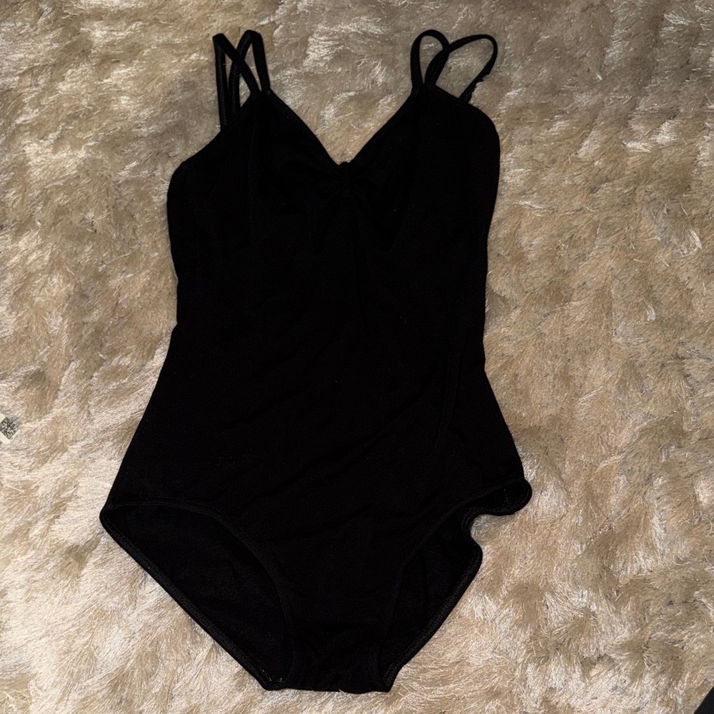 Black Strappy Bodysuit